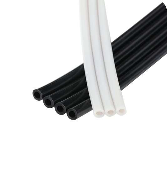 Multi-row silicone tubes